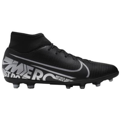 Nike Focicipő Férfi Mercurial Superfly 7 Club FG/MG Fekete Metal/Szürke,LHP08651